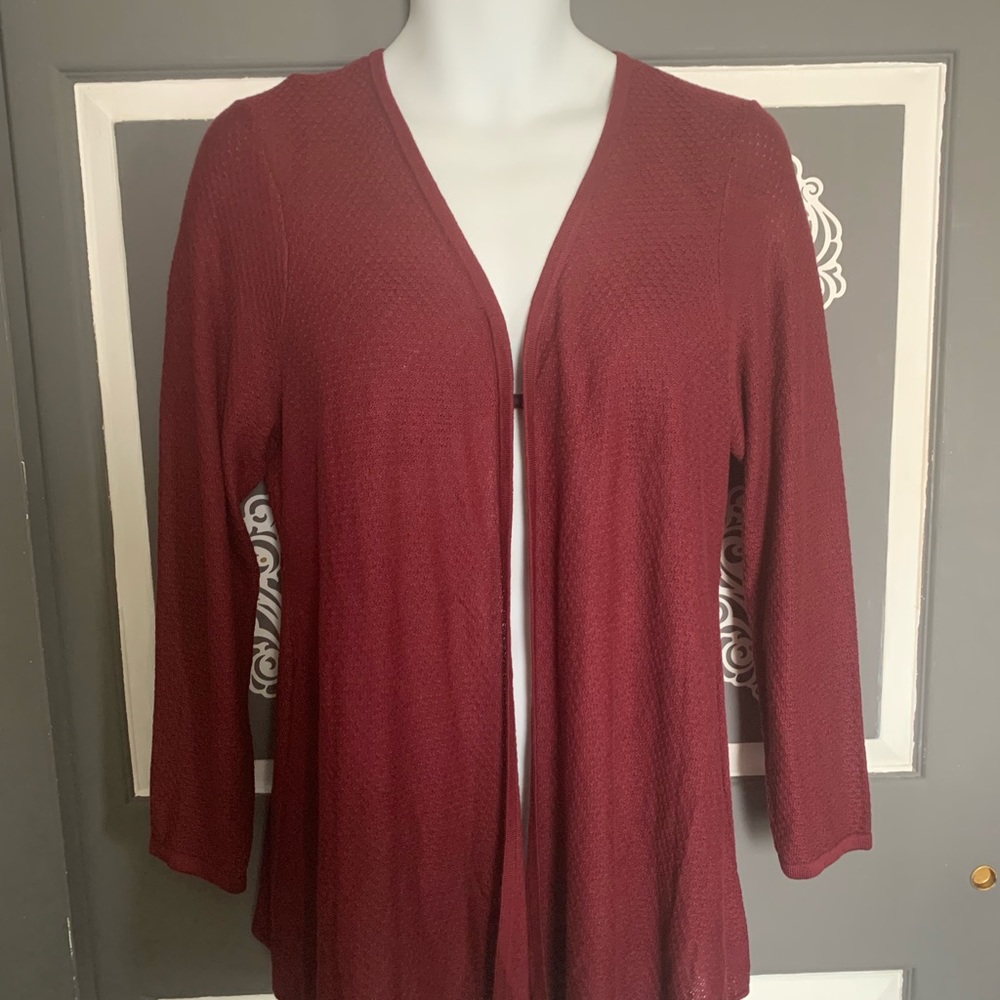 Torrid Zinfandel open cardigan size 1X